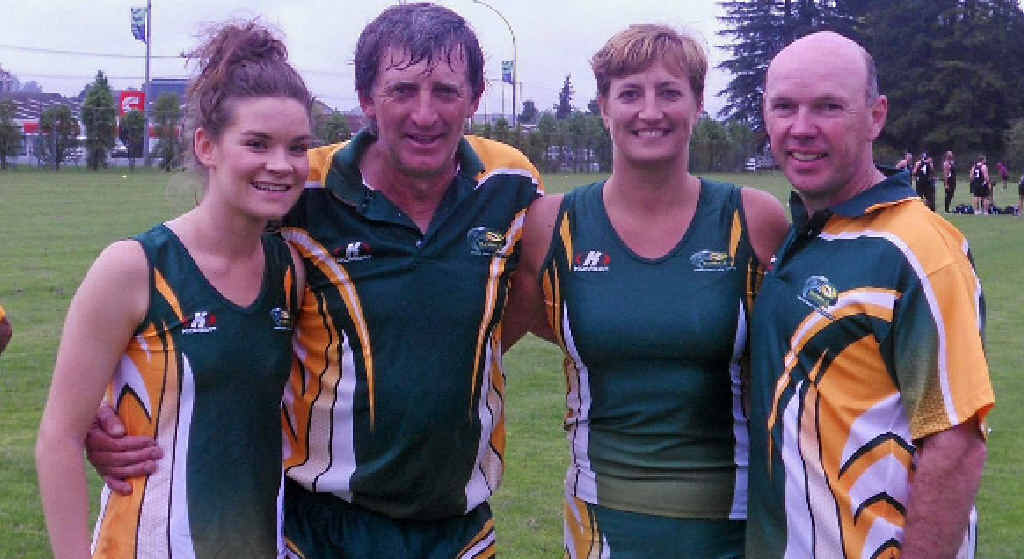Warwick players Jessica Carey, Peter Grayson, Tanya Wright and Grant Lollback in Rotorua, New Zealand. Warwick players Jessica Carey, Peter Grayson, Tanya Wright and Grant Lollback in Rotorua, New Zealand.